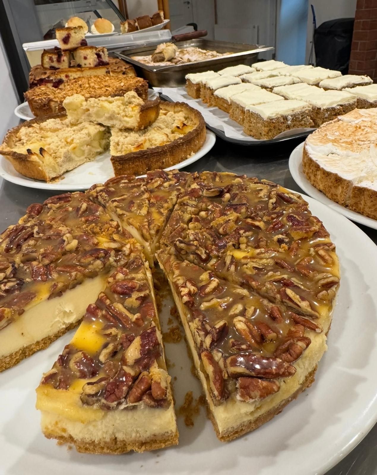 Hemlagat fika och efterrätter på Mellby Café